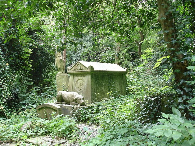Могила знаменитого лондонца Тома Саерса