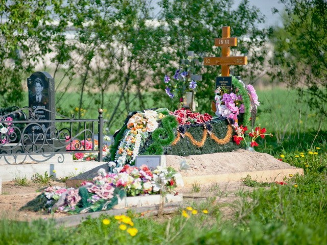 Вид на  Овцинском кладбище