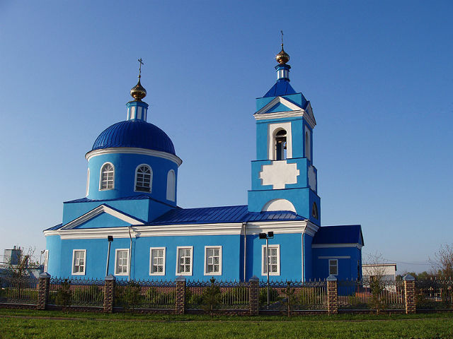 Покровская церковь, пос. Большое Афанасово