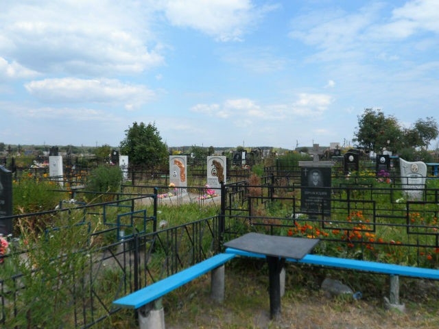 Новая часть кладбища