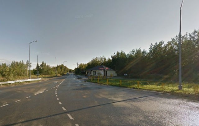 Дорога, ведущая на кладбище (съезд с автодороги Сургут — Нижневартовск)