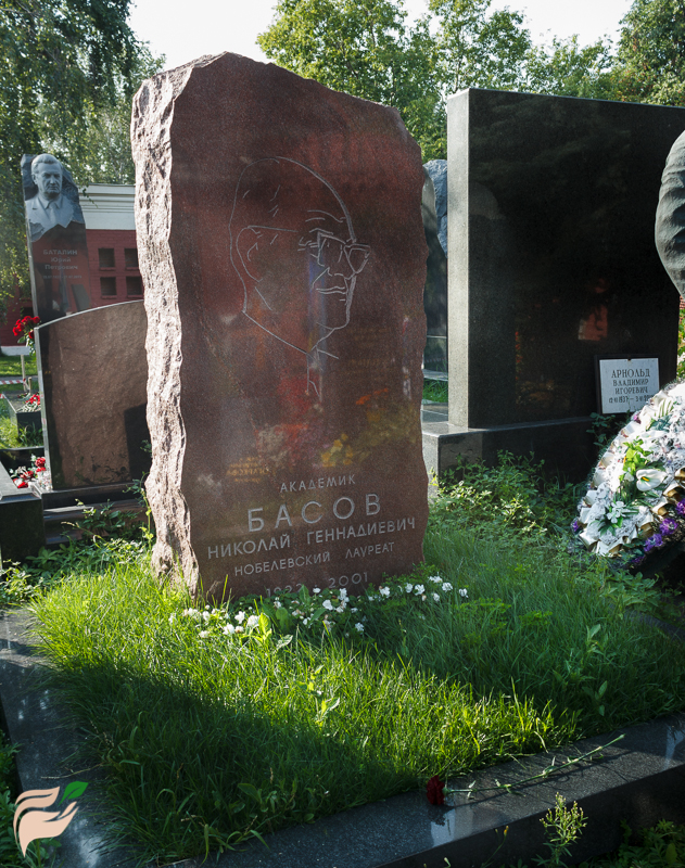 Памятник Николая Басову