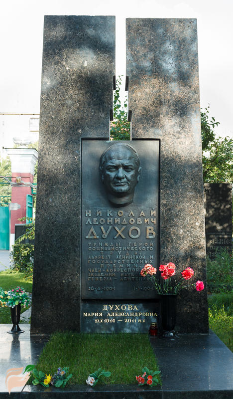 Памятник Николаю Духову