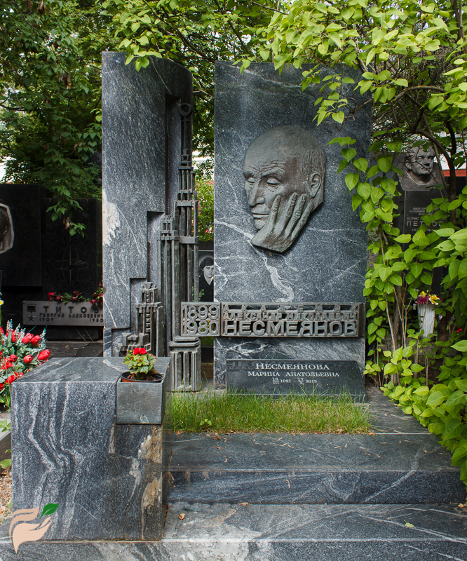 Памятник Александру Несмеянову