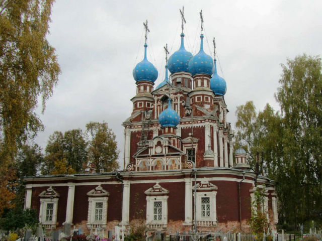 Церковь Казанской иконы Божией Матери на Казанском кладбище