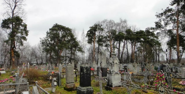 Захоронения на Казанском кладбище