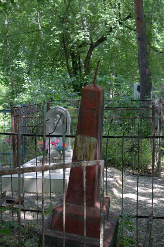 Сохранившиеся захоронения на Вознесенском кладбище