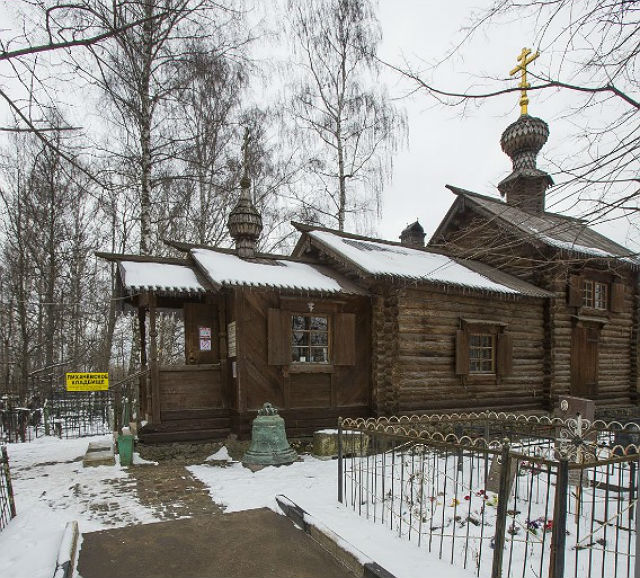 Храм Георгия Победоносца на Лихачевском кладбище