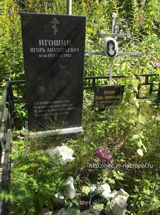 Памятник Игорю Игошину