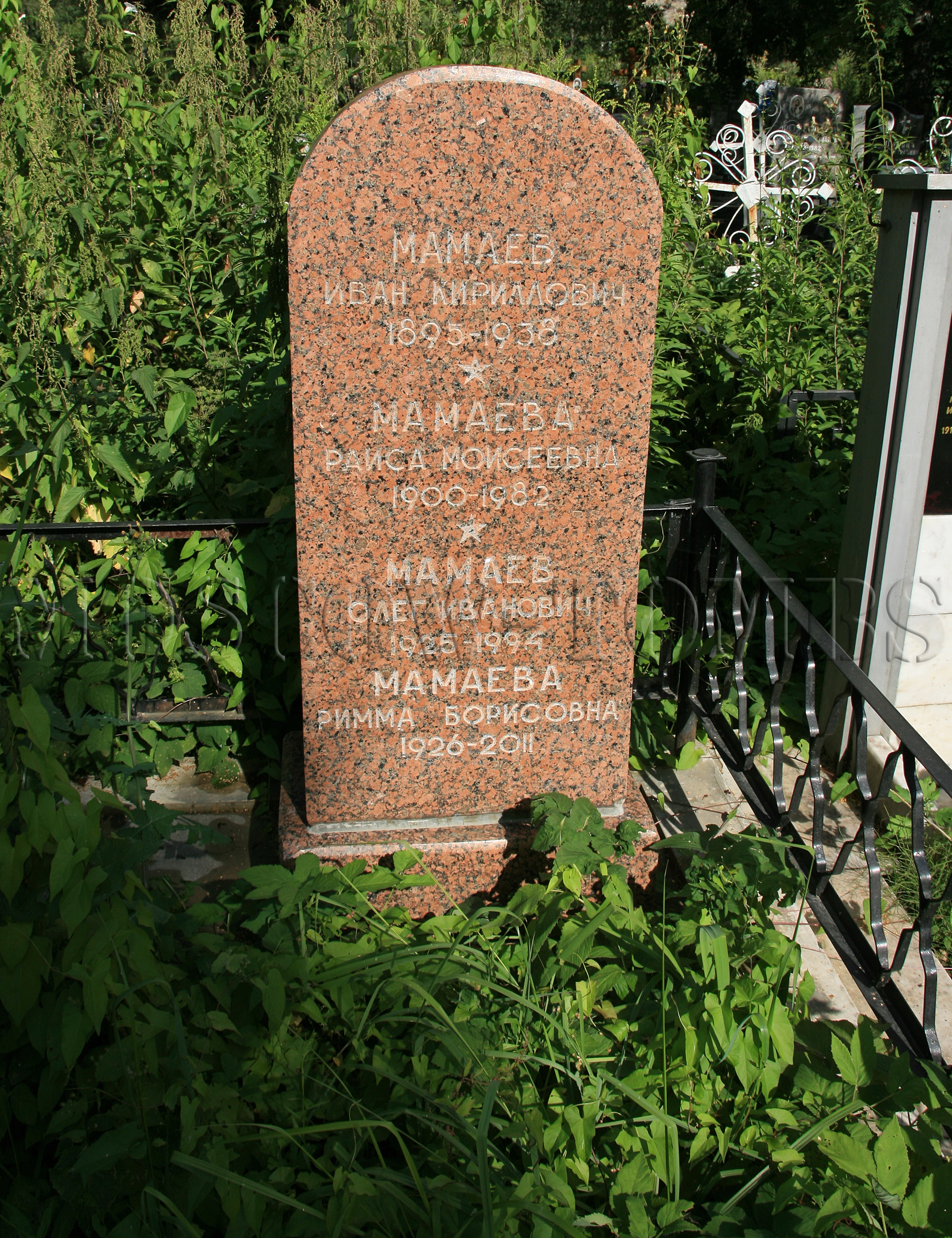 Памятник Олегу Мамаеву