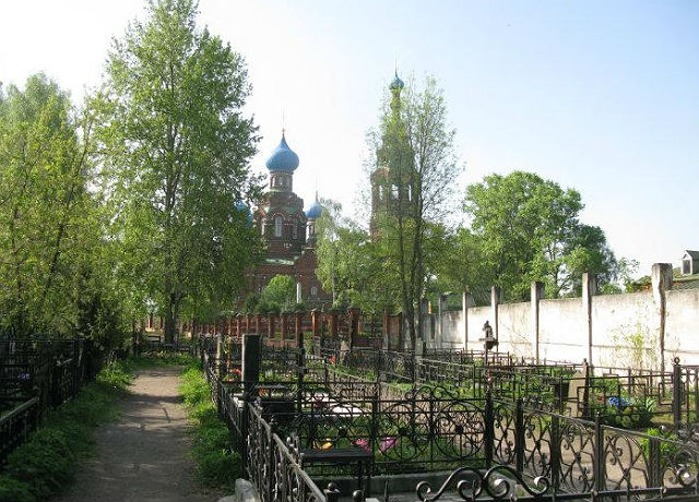 Церковь на Черкизовском кладбище