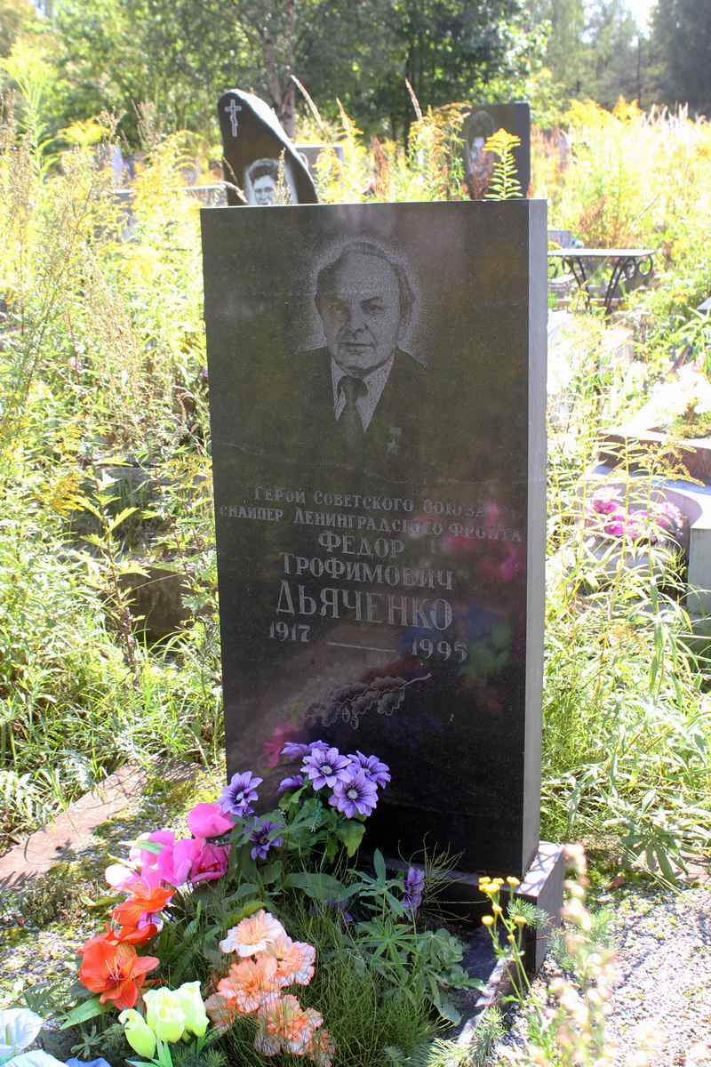 Памятник Федору Дьяченко