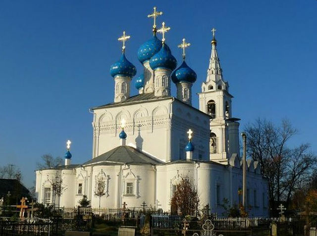 Храм Николая Чудотворца на Старом кладбище Пушкино
