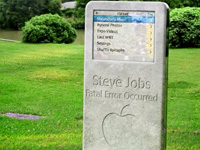 Памятник в виде iPod