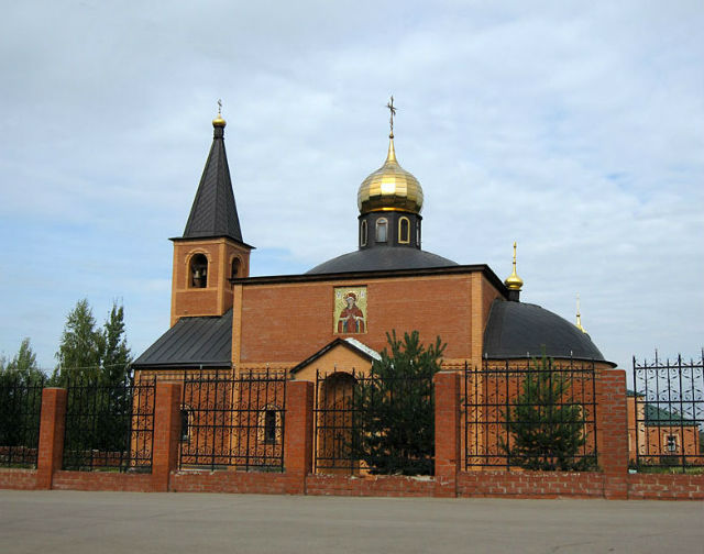 Храм на Домодедовском кладбище