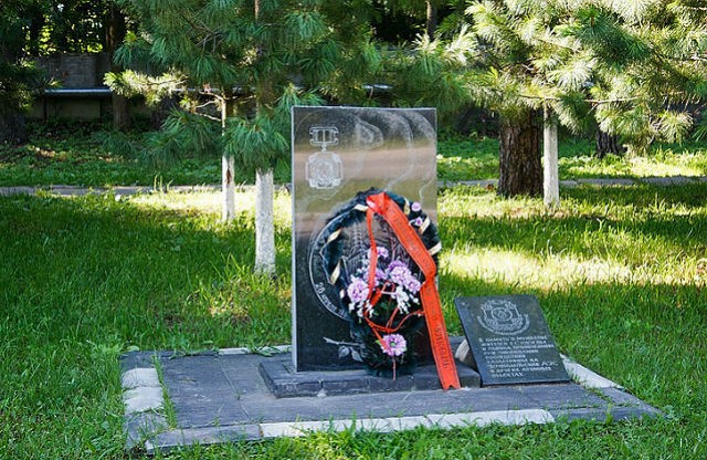 Мемориал в память о ликвидаторах аварии на Чернобыльской АЭС