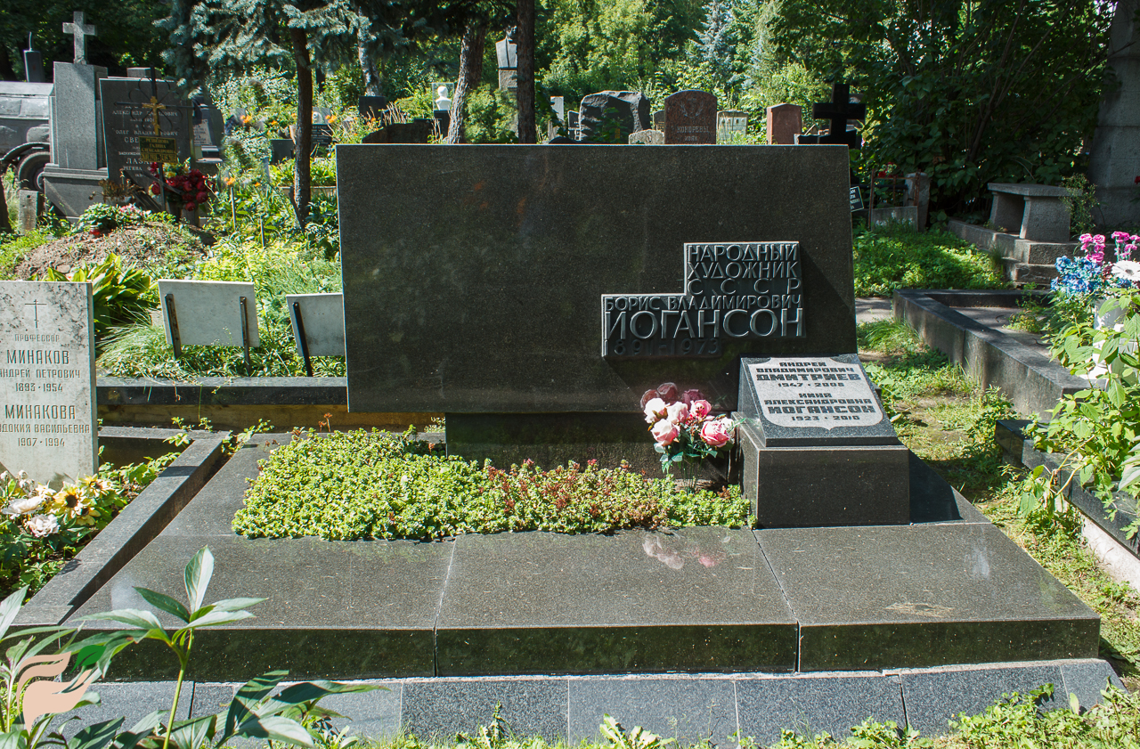 Памятник Борису Иогансону