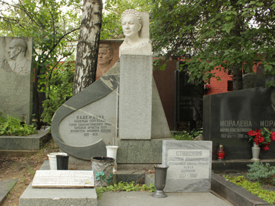 Памятник Надежде Надеждиной