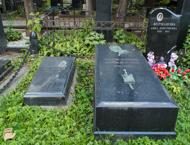 Памятник Дмитрию Фурманову и Анне Стешенко-Фурмановой