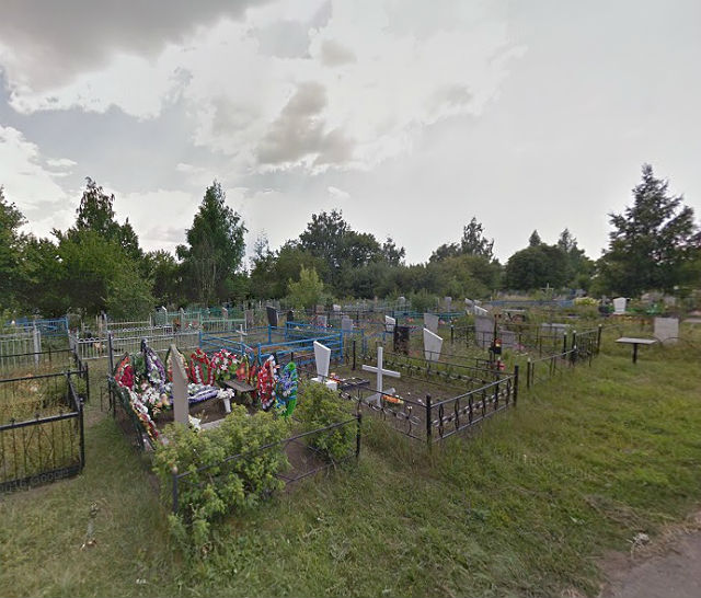 Захоронения на Губкинском кладбище