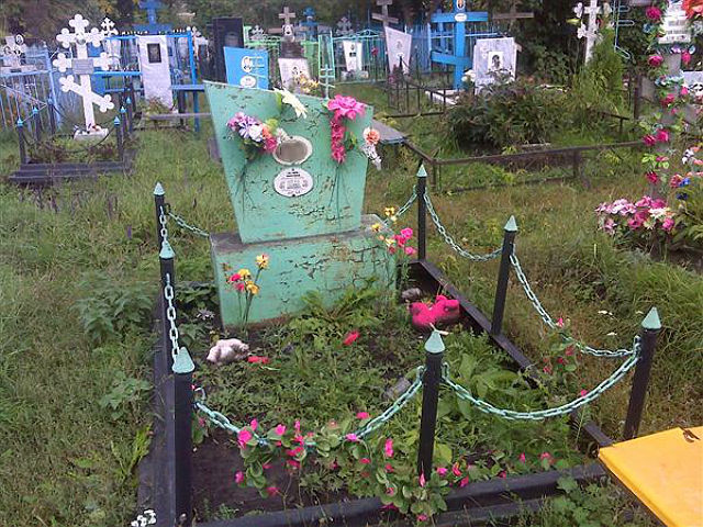 Захоронения на Луговом кладбище