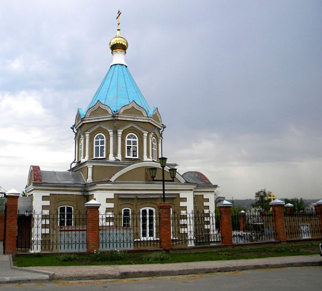 церковь Николая Чудотворца рядом с Соковым кладбищем