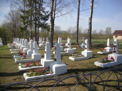 Кладбище советских летчиков, Малая Вишера