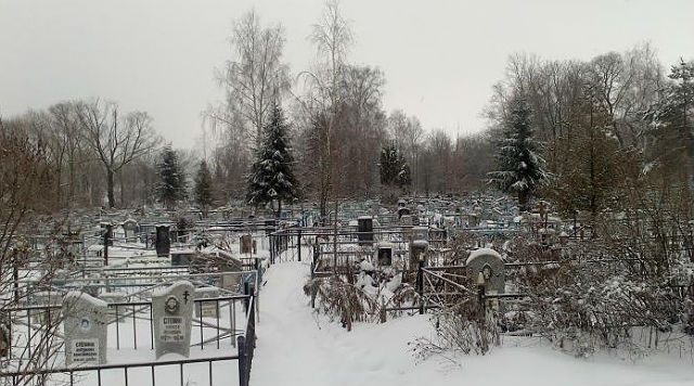 Захоронения на Лепешкинском кладбище