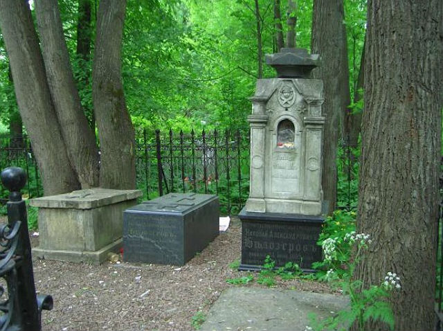 Захоронения на Введенском кладбище