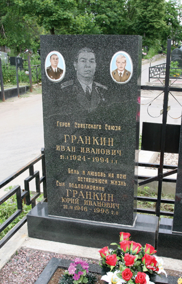 Памятник Ивану Гранкину