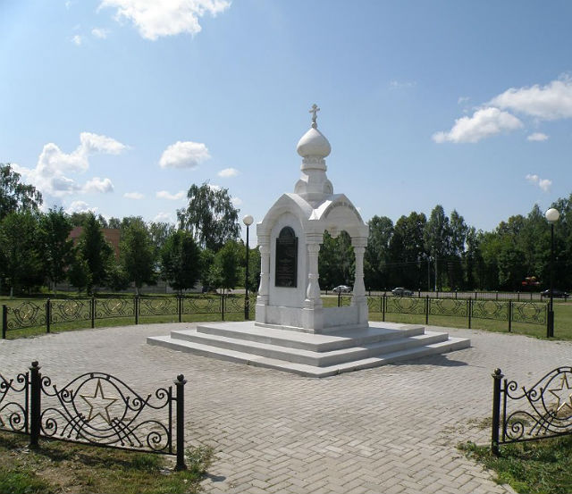 Часовня на Воинском мемориальном кладбище