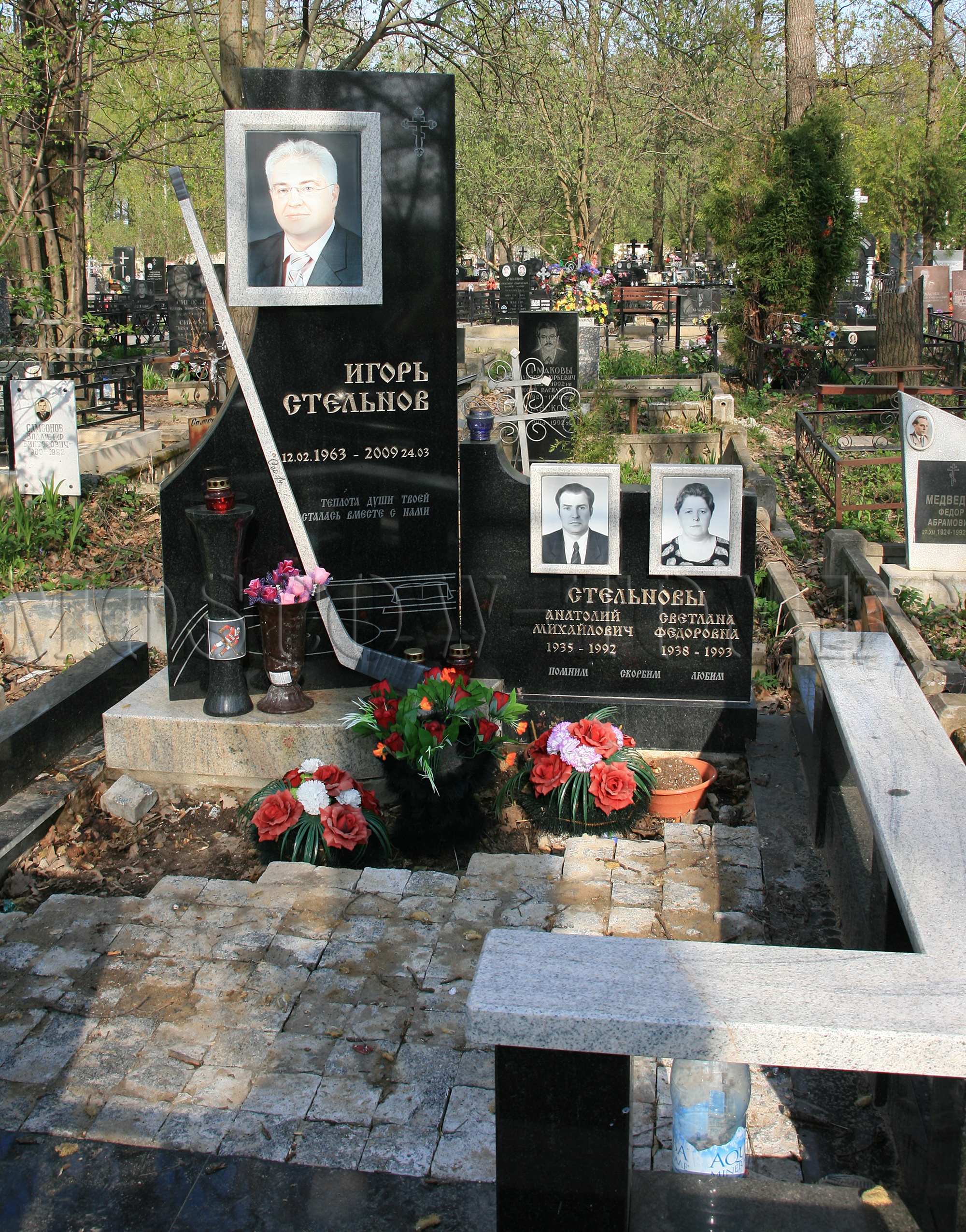 Памятник Игорю Стельнову