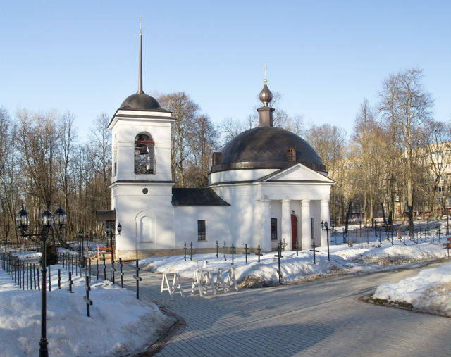Церковь на Никольском кладбище