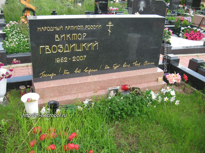 Памятник Виктору Гвоздицкому