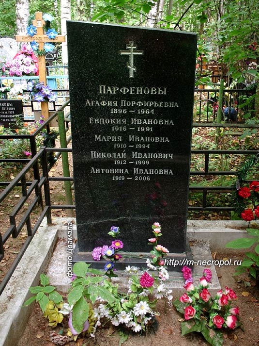 Памятник Николаю Парфёнову
