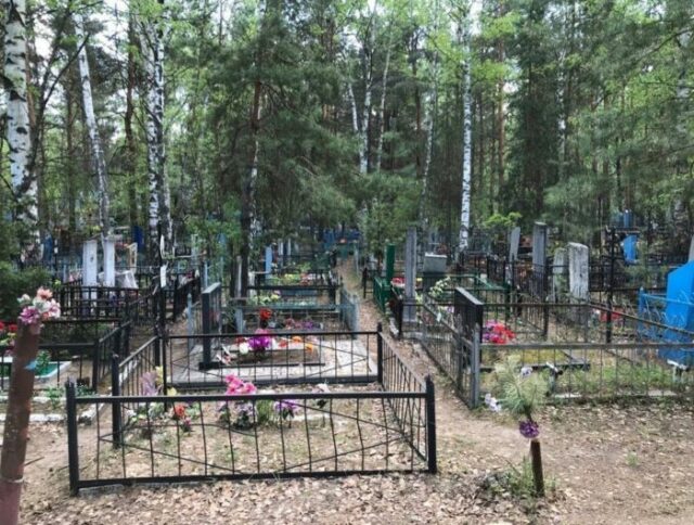 Захоронения на кладбище «Березовая Роща», пос. Новинки